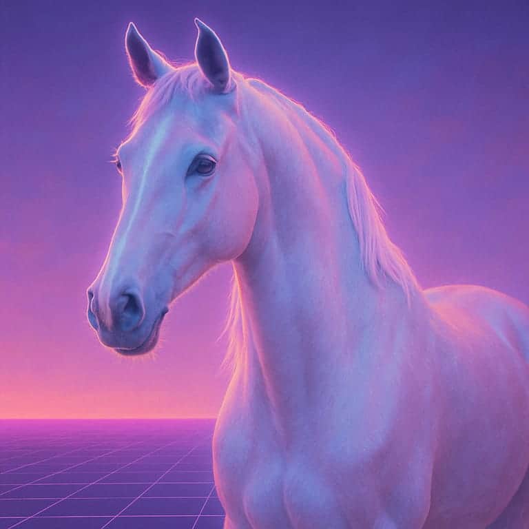 Vaporwave Soft Neon