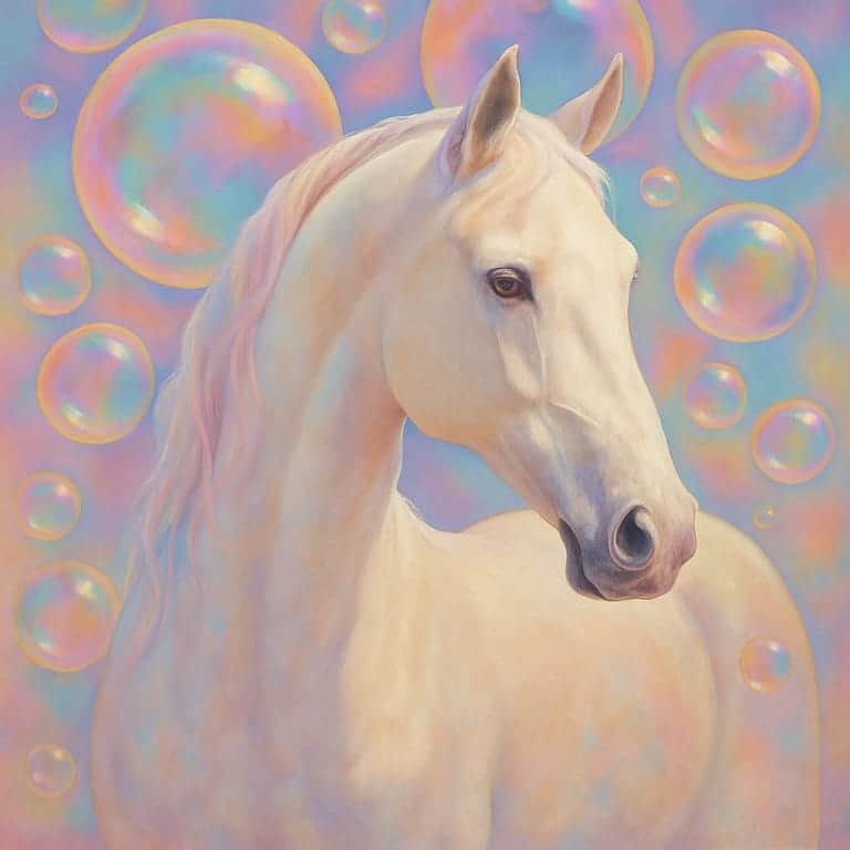 Iridescent Bubble Bloom